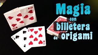 Billetera mágica de origami │Magia fácil [upl. by Dygert]