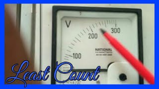 Least count of all type ammeter voltmeter [upl. by Abram]