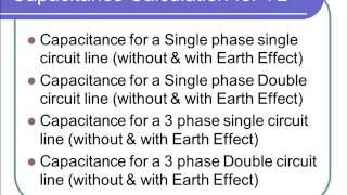 Electric Transmission Line Parameters 4  Capacitance Calculation [upl. by Lily]