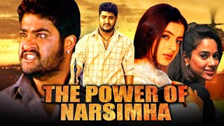 द पॉवर ऑफ़ नरसिम्हा  जूनियर एनटीआर की एक्शन हिंदी डब्ड मूवी  The Power Of Narsimha  Amisha Patel [upl. by Karolina]