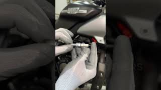 spark plug cleaning 💥💥 viralvideo [upl. by Pallaton345]