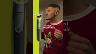 Philips OneBlade Oppgrader julelooken din [upl. by Matt]