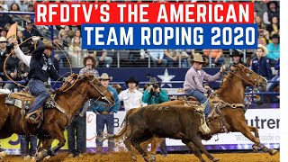 RFDTVs The American 2020 Team Roping  Bar MC Media [upl. by Li]