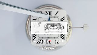 How Cartier watches are made the perfect line  Cartier SavoirFaire [upl. by Yuk603]