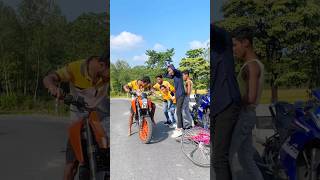 Bhikhari ka Dream Bike 🥺🔥  shorts youtubeshorts ktm [upl. by Ennybor]