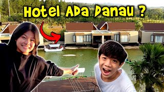 24 JAM NGINAP DI HOTEL ADA DANAU PENUH BEBEK  PART 1  Vlog Liburan di Sentul  CnX Adventurers [upl. by Sidonnie547]