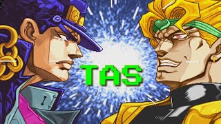 TAS Jotaro VS DIO  Jojos Bizarre Adventure  Heritage for the Future [upl. by Euginomod161]