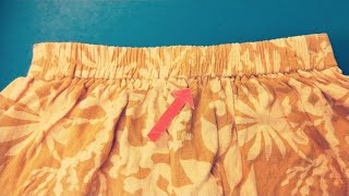 How to make an elastic waistband bigger or smaller by short cut way DIY [upl. by Chem]