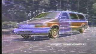 1994 Plymouth Voyager Minivan Commercial [upl. by Aikemaj]