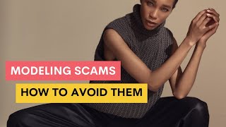 HOW TO SPOT AND AVOID MODELING SCAMS Do not fall for this modeling agency scam [upl. by Annoerb]