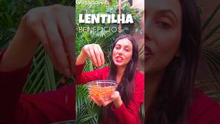 LENTILHA BENEFÍCIOS E COMO GERMINAR ❤ lentilha nutri dicas crudivora crudivorismo germinar [upl. by Kattie]