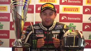 2018 RD 11 Assen Race 1 Press Conference [upl. by Threlkeld]