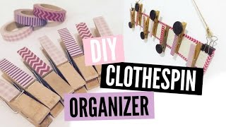 DIY Clothespin Organizer [upl. by Forta]