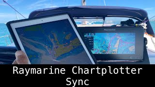 Connecting Your iPadiPhone Navionics to your Raymarine ChartPlotter [upl. by Aikemet]