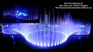 Vigan City Musical Dancing Fountain Official Video EYE OF THE TIGERGov Chavit Singson [upl. by Bikales552]