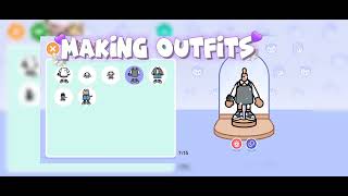 play Toca Boca making outfits💜⭐⚡🎀 [upl. by Taggart]