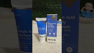 Salicylic Acid Gel Daily Face Wash uses The derma co 1 Salicylic Acid Glowing Skin shorts [upl. by Enyallij761]