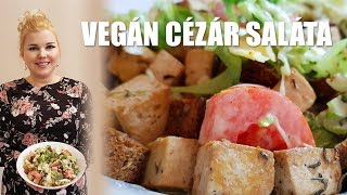 Vegán Cézár saláta recept FittAnyukától [upl. by Rogerson673]