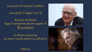 Roberto Herlitzka legge quotRiccardinoquot di Andrea Camilleri [upl. by Notlil]