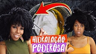 FITAGEM PARA CABELOS CRESPÍSSIMOS  ATUALIZADA  MIH PASSA [upl. by Hube]