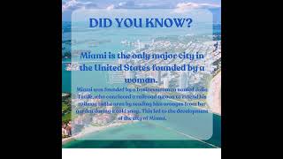 Miami Did you know [upl. by Fortunna]