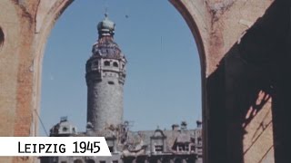 Leipzig in April 1945 in color and HD [upl. by Aneet]