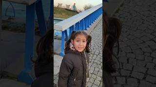 Köprü sallanıyor ⁉️😱🤯🤯 shors like vlog lina efe tiktok fun keşfet hira [upl. by Arahc]