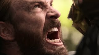 Avengers Infinity War ¡Capitán América vs Thanos [upl. by Ellehsram237]