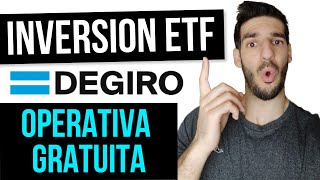 👉 CÓMO INVERTIR en ETF con DEGIRO ✅ EXPLICACIÓN EN DETALLE Y CON EJEMPLO PRÁCTICO [upl. by Tai]