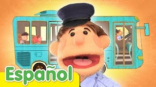 Las Ruedas Del Autobus  Canciones Infantiles  Super Simple Español [upl. by Buford]