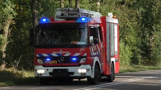 Brandweer NHT en Ambulances met Spoed onderweg in Zaandam Beverwijk en Castricum [upl. by Gruver]