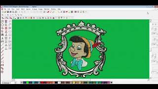 wilcom embroidery digitizing [upl. by Nahtan]