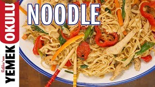 Başlangıç Seviyesindekiler İçin Sıfırdan Noodle Yapımı  Evde Noodle Makarna Tarifi [upl. by Novaat]