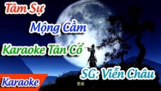 Tâm Sự Mộng Cầm Karaoke Tân Cổ  Tân Cổ karaoke ✔ [upl. by Grimaldi]