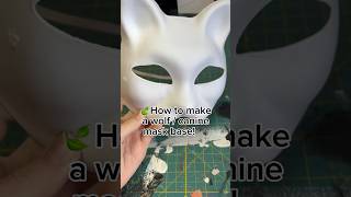 How to make a wolf mask base Snout tutorial therian music therianmask wolfmask [upl. by Amoreta]