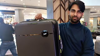 Skybags Cityscape Polypropylene Hardsided LWheels Anti Theft Zipper Black Suitcase Full Review [upl. by Ger782]