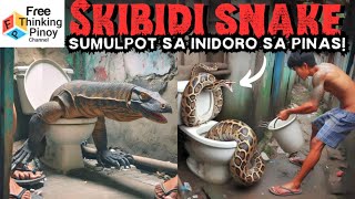 Ahas at Bayawak Nakita sa Inidoro Wild Animals found in toilet bathroom [upl. by Randolf]