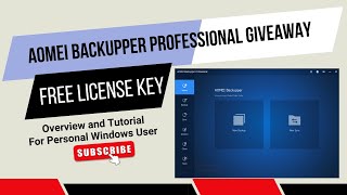 AOMEI Backupper Professional The Ultimate Data Backup and Recovery Solution [upl. by Vladi7]