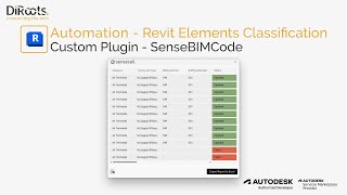 Custom Revit Plugin for Elements Classification  SenseBIMCode [upl. by Havot143]