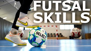 Futsal Skills in Europe  Training At Select HQ in Copenhagen [upl. by Cirderf]