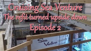 The Great Refit Continues as we stabilize our trawler Sea Venture  EP 14 [upl. by Erine]