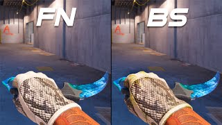 CS2 Driver Gloves  King Snake  Skin showcase all floats 4K60FPS [upl. by Elamaj633]