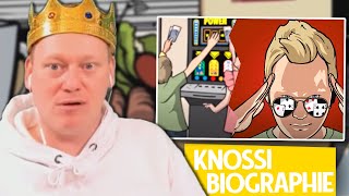 KNOSSI REAGIERT auf seine KURZBIOGRAPHIE 😂  Der Biograph [upl. by Fredrika988]