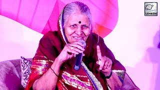 Sindhutai Sapkal At I Am Woman Awards 2019 WATCH VIDEO  Lehren Marathi [upl. by Esli]