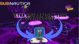 Ultra High Capacity Tank Jelly shroom Biome  Subnautica Guide [upl. by Eniamrehs]