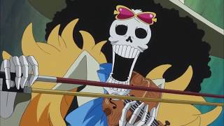 One Piece  Brook Song yohohoho ENG DUB [upl. by Bosson]