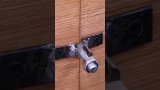 You can also make a door lock easily like this [upl. by Brook]