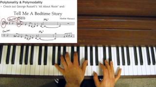 Jazz Piano Tutorial  Polytonality amp Polymodality [upl. by Ttocs]