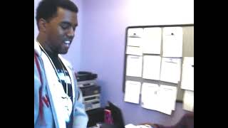 Kanye rapping All Falls Down at RocAFella 2002 [upl. by Revlis]