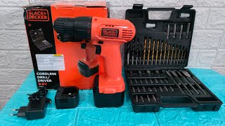 BLACK amp DECKER CORDLESS DRILL REVIEW IN MIZO [upl. by Doowle834]